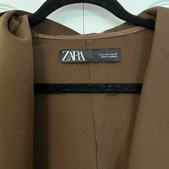 Zara L Wrap Coat - Picture 6 of 8